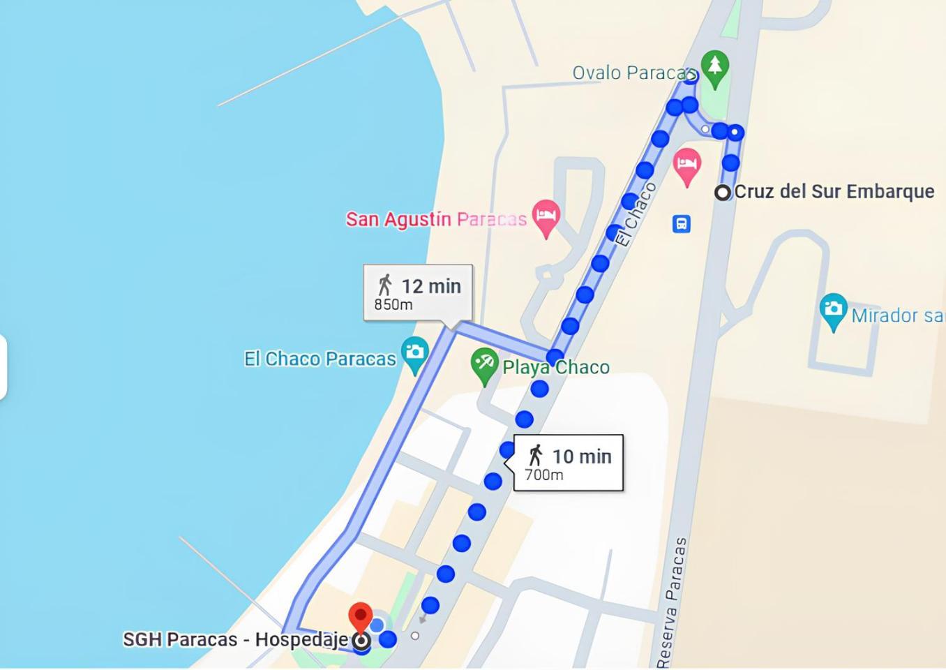 Sgh Paracas Hospedaje Luaran gambar
